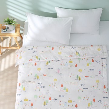 鴻宇 100%美國棉涼被 小農場米