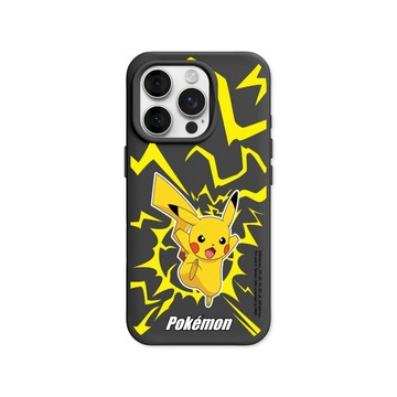 RHINOSHIELD iPhone 17e/16e 共用 SolidSuit MagSafe兼容 經典防摔磁吸背蓋手機殼｜寶可夢-戰鬥-皮卡丘