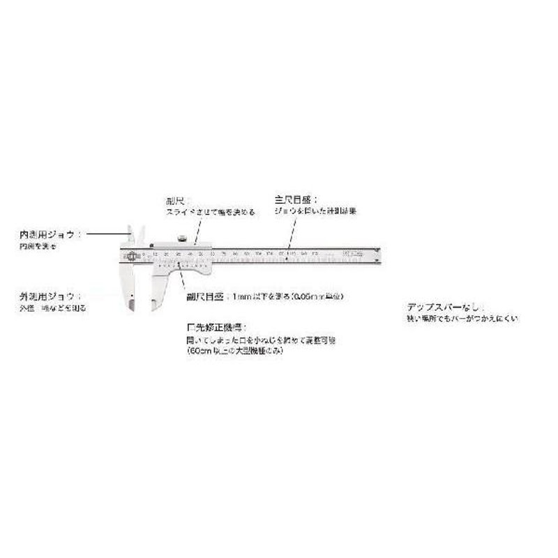 松井精密工業 M型ノギス MN-150 LINEショッピング