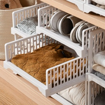 衣柜隔板分層架抽屜式衣服收納箱臥室柜子隔層家庭收納衣櫥置物架