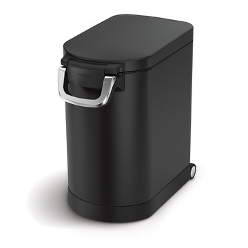 Medium Pet Food Can, Steel Storage Container