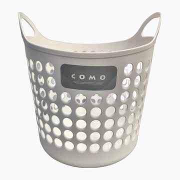 inomata COMO 置物籃 - 日本製造  白色  39 x 41.5cm