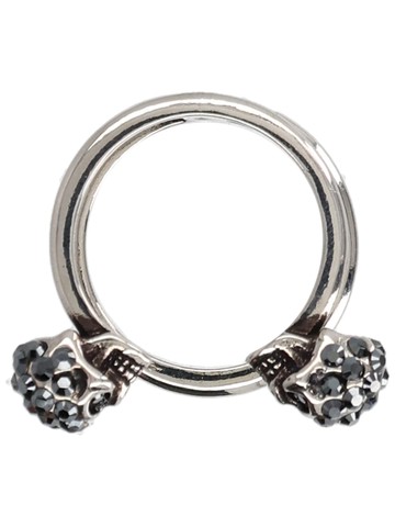 alexander mcqueen "skull" ring
