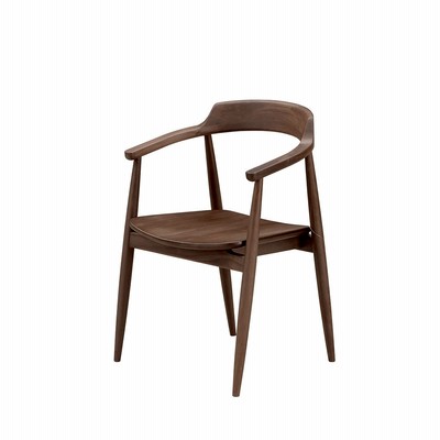 【6月7日まで大型商品送料無料】 ウォルナット材のダイニングチェア（ＲＯＳＳ）