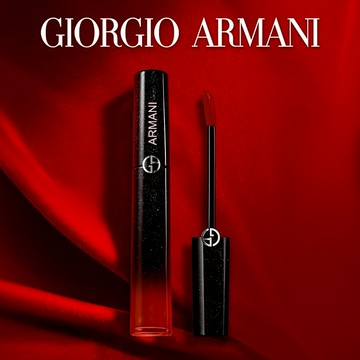 專屬刻字💄【GA亞曼尼】夜幕星燦 奢華絲絨訂製唇萃 #405恣意嫣紅 | 享針管香水｜生日禮物✨