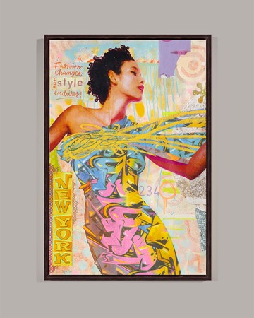 Fashion Fix New York' Wall Art on Canvas
