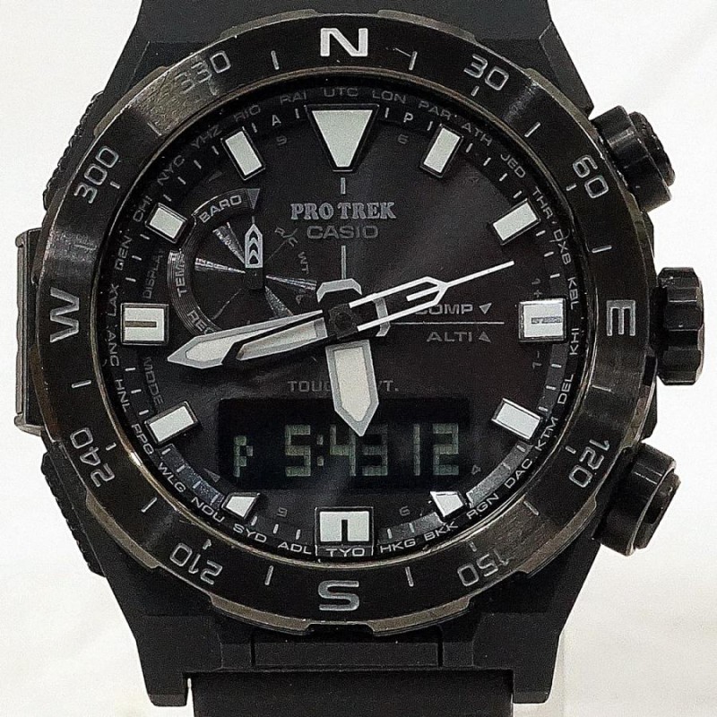 r♪カシオ PROTREK プロトレック PRW-6800Y-1JF SPORTS 電波ソーラー 