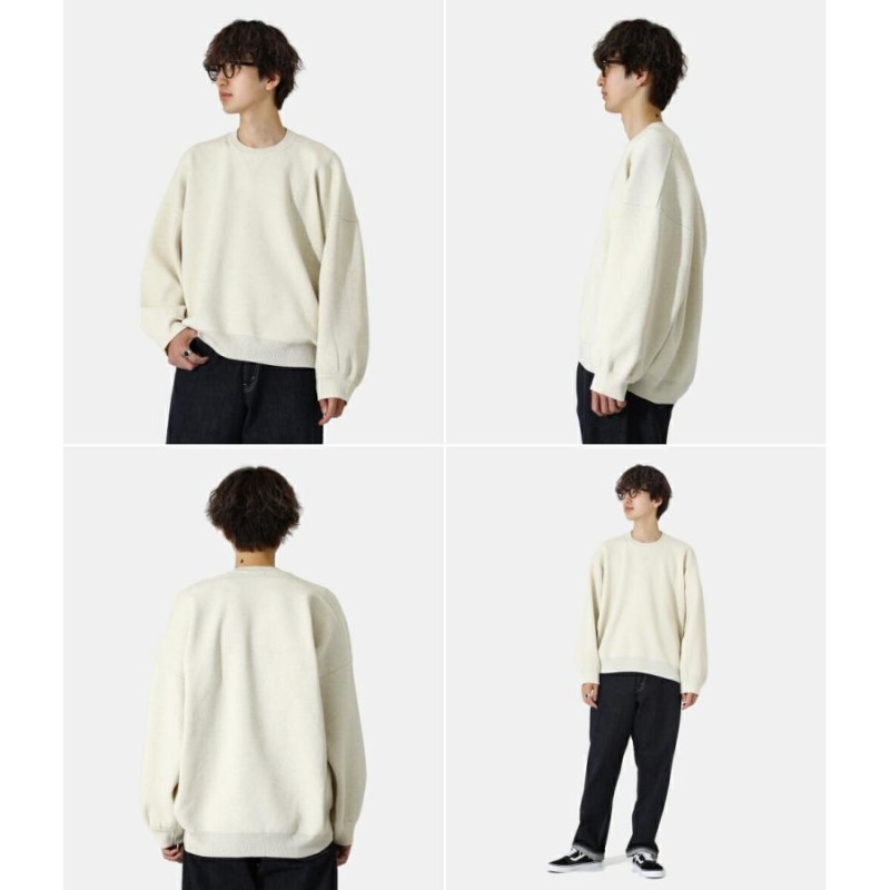 BALLAST ARK / バラストアーク ： SWEAT KNIT / 全3色 ： BA05-K001