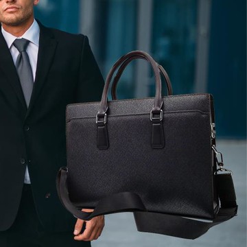 【BONum 博紐】高階經理人真皮防盜公事包