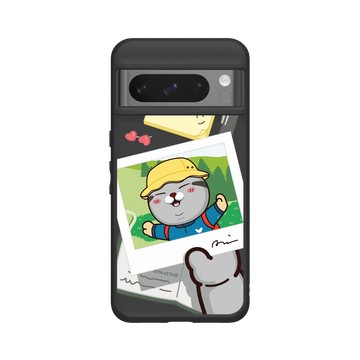 Pixel 8 Pro SolidSuit 黑 - VITA VITA．塔仔是隻貓 - 黑皮回憶拍立得