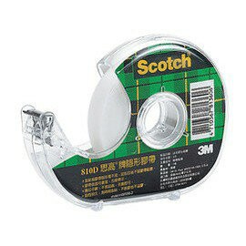 3M 810D 3/4'' 隱形膠帶 輕便膠台 膠帶台 19mmx32.9M (膠帶+膠台)【APP滿額下單4%點數(單一帳號最高1000點)】7/31止