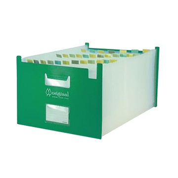 DATABANK 31層站立風琴夾/OT-A431/綠