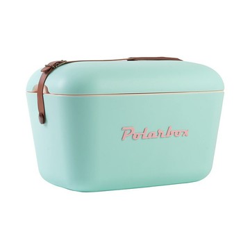 西班牙 Polarbox 12L復古經典露營野餐保冰盒-塞維亞薄荷綠