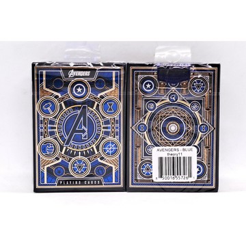 【USPCC撲克】Avengers Blue Edition Playing Cards by theory11復仇者藍