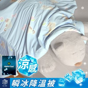 《英柏絲》瞬冰兒童涼感被 100x140cm 降溫被 兒童涼感涼被 有感降溫 冰冰被 冰涼被 幼稚園午睡必備