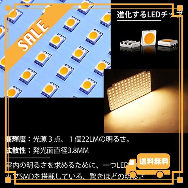 ハイエース LED ルームランプ トヨタ 200系ハイエース レジアスエース