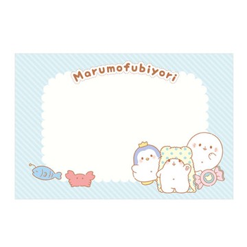 三麗鷗 歐式信封 12入-藍