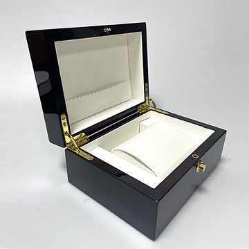 有現貨！通用款按鈕手表木盒紅色外盒簡約木盒單支雙支手表【宜家良品百貨】