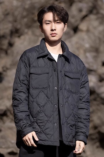 新中式 輕薄羽絨服外套