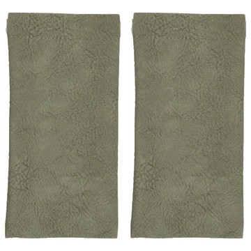 Timo 經典皮革紋彈片眼鏡收納袋套  橄欖綠  2個