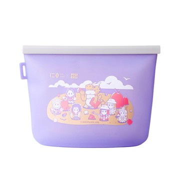 ZEN ZHOU 仁舟淨塑 好矽袋 霹靂聯名 2L  1個  英雄紫