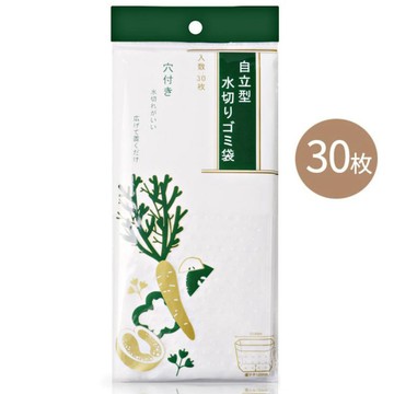 PE 【iSFun】餐廚小物立體瀝水廚餘水槽垃圾袋/30入