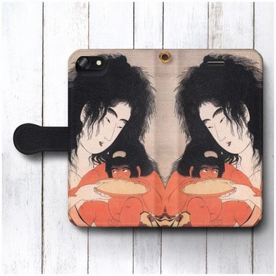 Iphonexsmax ケース Iphone11 喜多川歌麿 山姥と金太郎 盃スマホケース 手帳型 絵画 全機種対応 ケース 人気 あいふぉん ケース レトロ 通販 Lineポイント最大get Lineショッピング