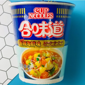 【日清】合味道香辣海鮮味杯麵((24入/箱)