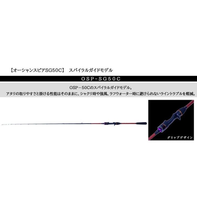 クレイジーオーシャン オーシャンスピア OSP-SG50C スパイラルガイドモデル