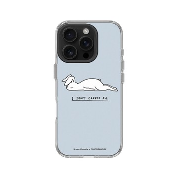 iPhone 16 Pro Clear 透明 - ilovedoodle (Lim Heng Swee) - Rabbit Don't Care 兔子
