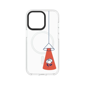 犀牛盾Clear (MagSafe 兼容)防摔背蓋手機殼 【獨家設計款】 - 晚間愛人