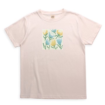 【夏の花】夏之舞  短T/女上衣/男T恤/T-Shirt/情侶T