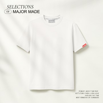 品牌織標極簡厚磅多色素T