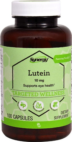 Vitacost Synergy Lutein Featuring FloraGlo 10 mg - 100 Capsules