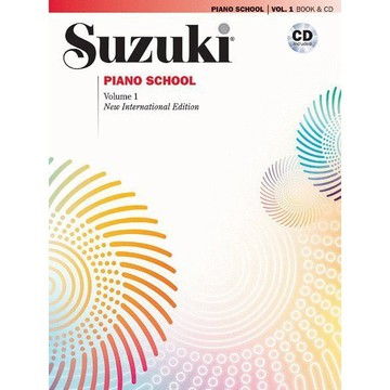 【599免運費】Suzuki Piano School Vol.1 鈴木鋼琴教本 【第一冊+CD】/ 00-30030