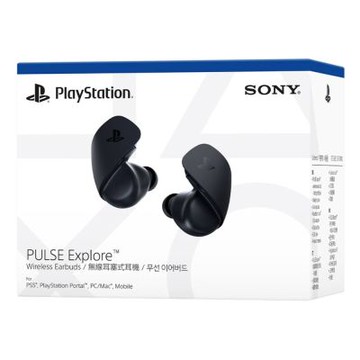 【Sony】PS5 PULSE Explore 無線耳塞式耳機 午夜黑