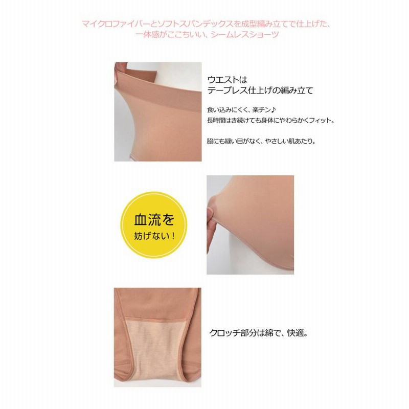 ワコール ショーツ S〜Lサイズ 360°ラクストレッチ ノーマル