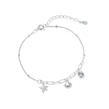 [純銀] 海洋樂曲手鍊 / 2 size / Ocean Music Bracelet