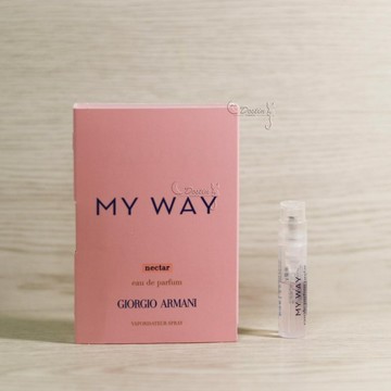 Giorgio Armani 亞曼尼 我的方式 粉漾版 MY WAY NECTAR 淡香精 1.2mL 全新 可噴式 試