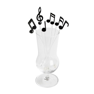 QUALY 音符攪拌棒(6入一組) 兩色 #泰國設計