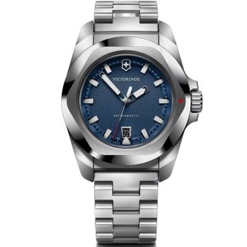 VICTORINOX 瑞士維氏 I.N.O.X. 200米石英潛水錶 男錶 手錶-41mm藍x鋼帶款 VISA-242031
