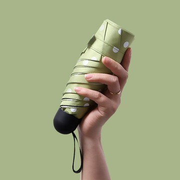 雨傘 折疊傘 防曬傘 新款批發五折晴雨傘黑膠防曬防紫外線太陽傘韓國女個性創意小清新