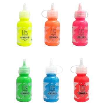 F&G 壓克力顏料 馬卡龍套組 6入  30ml  6色