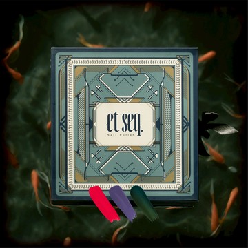 ［快速出貨］【et seq.羽毛筆指甲油】吳曉樂三色指甲油禮盒