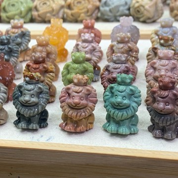 阿拉善獅子王 阿拉善獅子雕刻