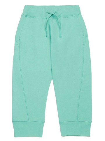 Dsquared2 Kids - logo-print cotton track pants - kids - Cotton - 10 yrs - Green