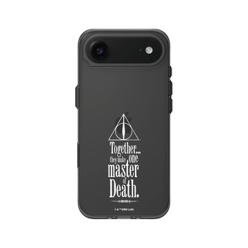 iPhone Air Clear (相機按鈕) 酷墨灰 - 哈利波特 Harry Potter - 死神的聖物