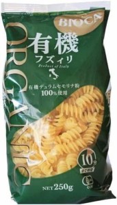 ビオカ 有機フズィリ 250g×20袋