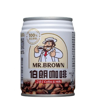 MR.BROWN 《伯朗咖啡》伯朗二合一240ml-24罐x2箱