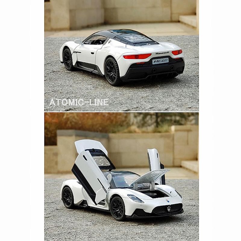 マセラティ MC20 1/32 ミニカー 全4色 ライト点灯 エンジン